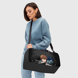 Сумки спортивные Death note, цвет: 3D-принт — фото 2