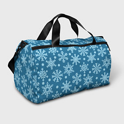 Сумки спортивные Blue snow, цвет: 3D-принт