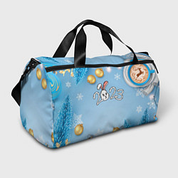 Сумки спортивные Год кролика 2023, цвет: 3D-принт