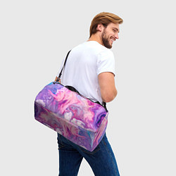 Сумки спортивные Разлитая смешанная краска, цвет: 3D-принт — фото 2