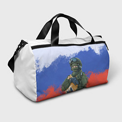 Сумки спортивные Своих не бросаем, цвет: 3D-принт
