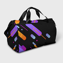 Сумки спортивные Геометрические фигуры линии, цвет: 3D-принт