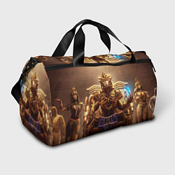 Сумки спортивные PUBG фараоны, цвет: 3D-принт