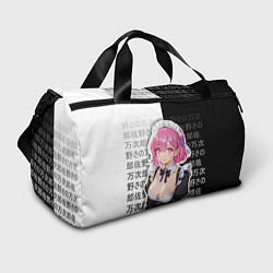 Сумки спортивные Рам - аниме ре зеро, цвет: 3D-принт
