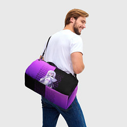 Сумки спортивные Эмилия тан в современности - ре зеро, цвет: 3D-принт — фото 2