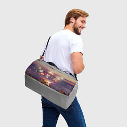 Сумки спортивные Салют в ночном небе, цвет: 3D-принт — фото 2