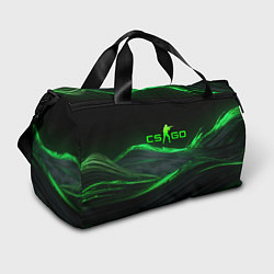 Сумки спортивные CSGO neon green logo, цвет: 3D-принт
