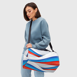 Сумки спортивные Российские флаги, цвет: 3D-принт — фото 2