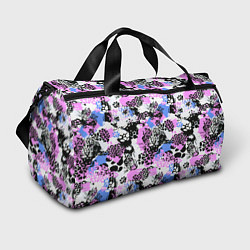 Сумки спортивные Multicolored wild cats, цвет: 3D-принт