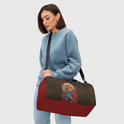 Сумки спортивные Икона котоматери, цвет: 3D-принт — фото 2