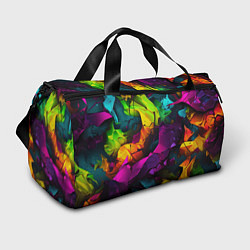 Спортивная сумка Яркие разноцветные краски