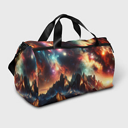Спортивная сумка Space landscape with mountains