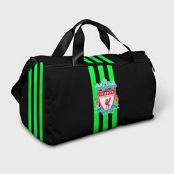 Сумки спортивные Liverpool line green, цвет: 3D-принт