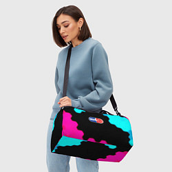 Сумки спортивные NBA текстура соты, цвет: 3D-принт — фото 2