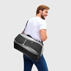 Сумки спортивные BMW car motors metal, цвет: 3D-принт — фото 2