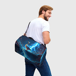 Сумки спортивные Гусь и разряд молнии, цвет: 3D-принт — фото 2