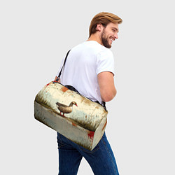 Сумки спортивные Гусь, цвет: 3D-принт — фото 2