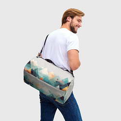 Сумки спортивные Разноцветный горный хребет, цвет: 3D-принт — фото 2