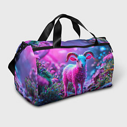 Сумки спортивные Козлик в розовом, цвет: 3D-принт