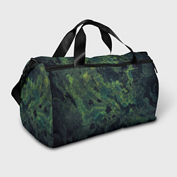 Сумки спортивные Абстракция - green camouflage background, цвет: 3D-принт