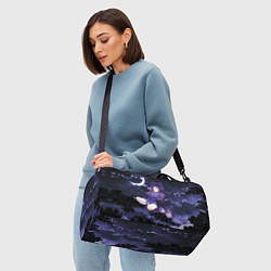 Сумки спортивные Веселая ведьма летит на шабаш, цвет: 3D-принт — фото 2