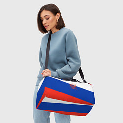 Сумки спортивные Россия флаг с гербом, цвет: 3D-принт — фото 2