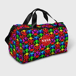 Сумки спортивные NASA smile, цвет: 3D-принт