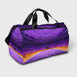 Сумки спортивные Фиолетовый стадион, цвет: 3D-принт