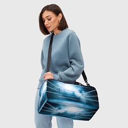 Сумки спортивные Ринг в тумане, цвет: 3D-принт — фото 2