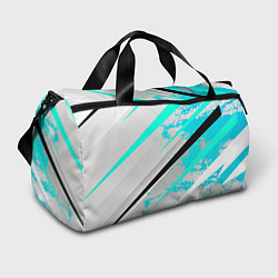 Сумки спортивные Color white light blue, цвет: 3D-принт