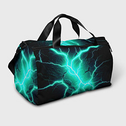Сумки спортивные Color light blue black, цвет: 3D-принт