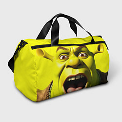 Сумки спортивные Шрек лицо кричащее, цвет: 3D-принт