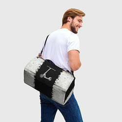 Сумки спортивные Самокат на черно-белом, цвет: 3D-принт — фото 2