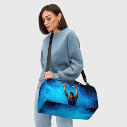 Сумки спортивные Турникмен синий дым, цвет: 3D-принт — фото 2