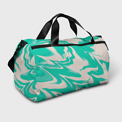 Спортивная сумка Color white turquoise