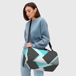 Сумки спортивные Color black blue, цвет: 3D-принт — фото 2
