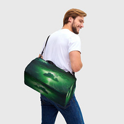 Сумки спортивные Зелёный гром, цвет: 3D-принт — фото 2