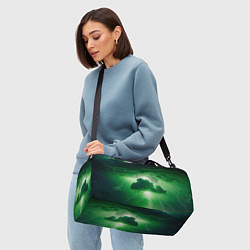 Сумки спортивные Зелёный гром, цвет: 3D-принт — фото 2