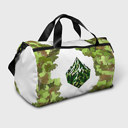 Сумки спортивные Камуфляж альпениста, цвет: 3D-принт