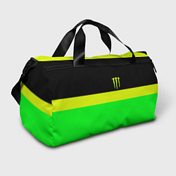 Сумки спортивные Monster energy полосы, цвет: 3D-принт