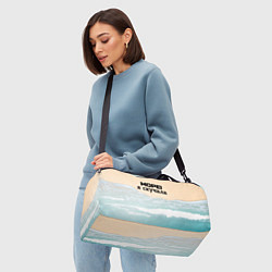 Сумки спортивные Море я скучала, цвет: 3D-принт — фото 2