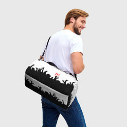 Сумки спортивные Monster energy rock black, цвет: 3D-принт — фото 2
