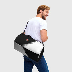 Сумки спортивные Umbrella Corp - black and white, цвет: 3D-принт — фото 2