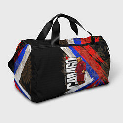 Сумки спортивные Медведь - Россия самбо, цвет: 3D-принт