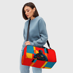 Сумки спортивные Контр-террорист CS 2 поп-арт, цвет: 3D-принт — фото 2