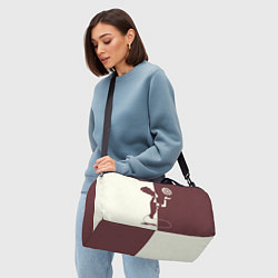 Сумки спортивные Силуэт африканки, цвет: 3D-принт — фото 2