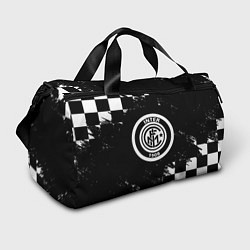 Спортивная сумка Inter клетка краски