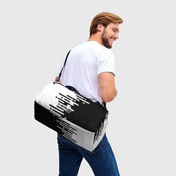 Сумки спортивные Тоттенхэм Хотспур геометрия, цвет: 3D-принт — фото 2