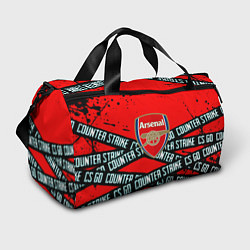Сумки спортивные Arsenal x counter strike game, цвет: 3D-принт