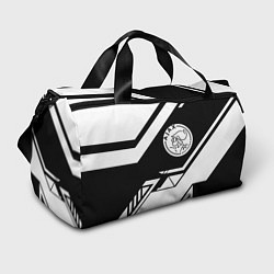 Сумки спортивные Ajax geometry black, цвет: 3D-принт